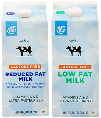 Amazon's private-brand roster now includes milk