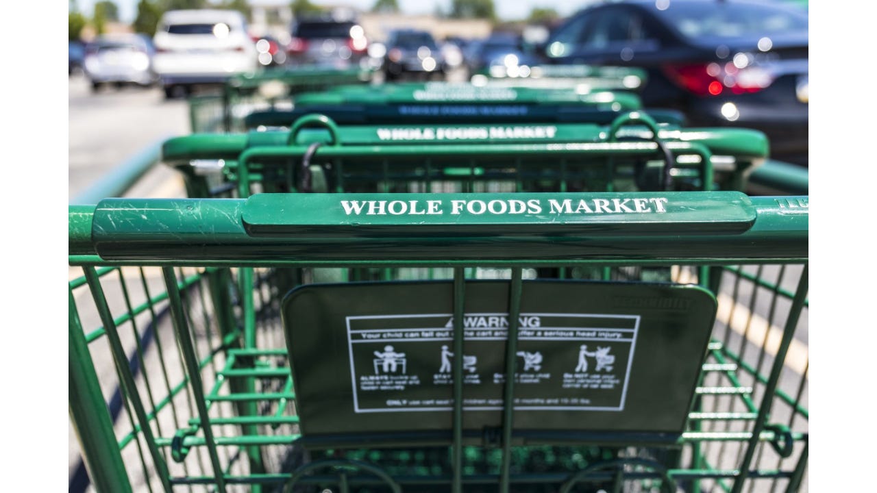 Whole Foods shopping carts Whole Foods shopping carts