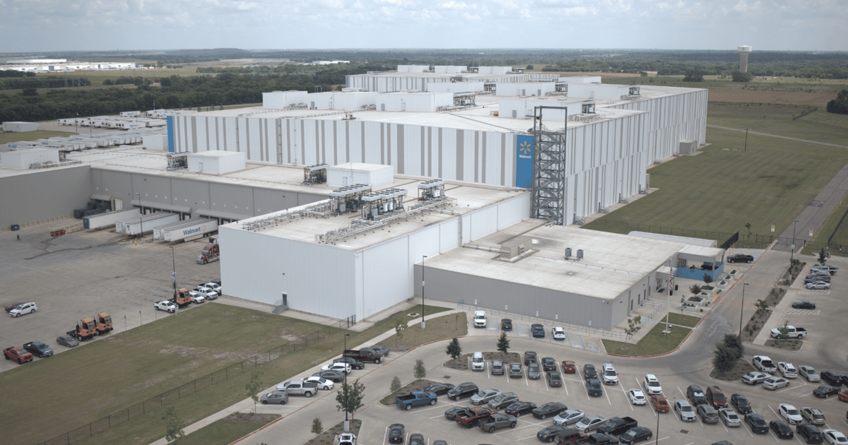 Walmart opens latest high-tech distribution center