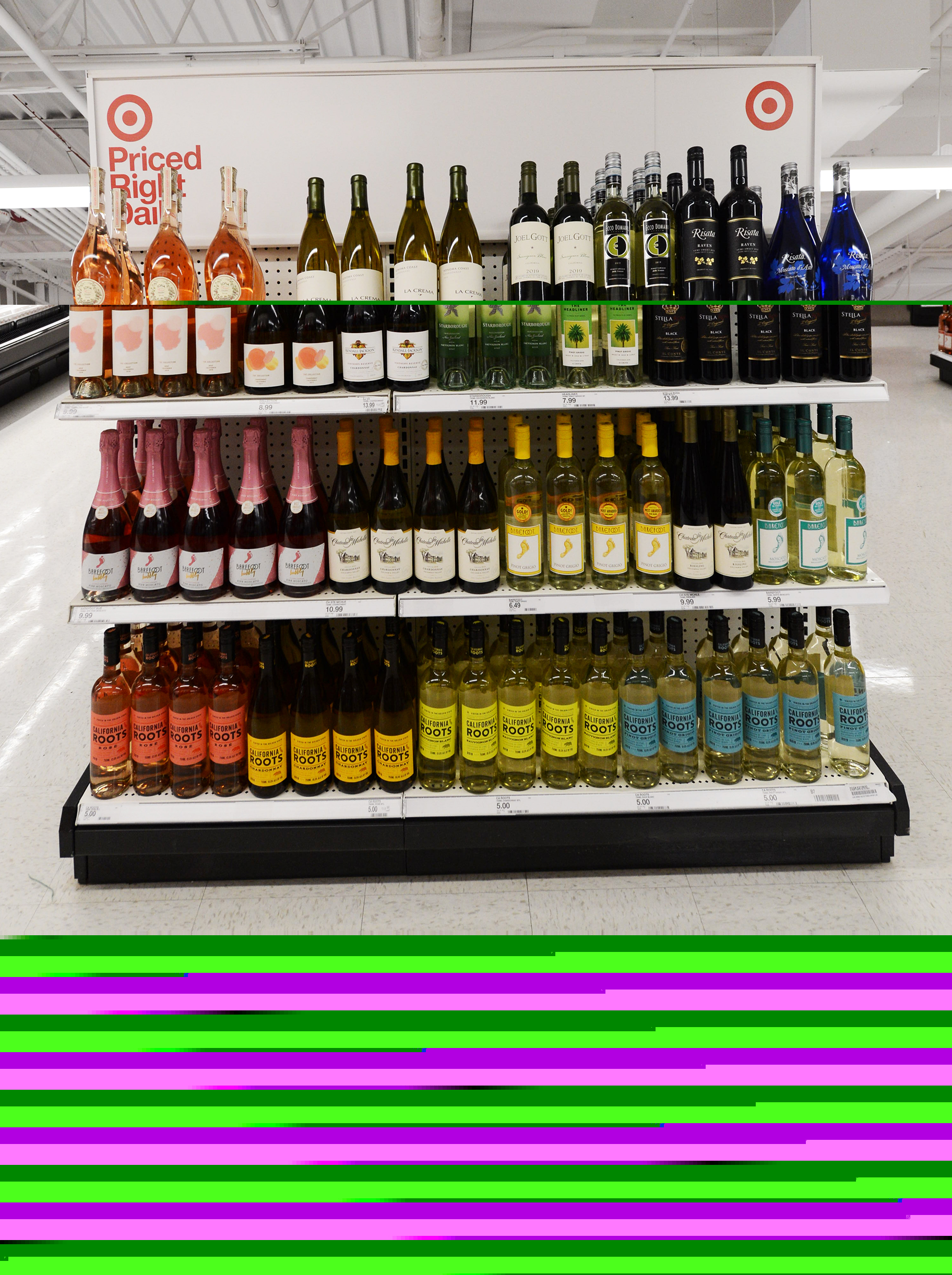 Target offers same-day delivery and pickup of adult beverages