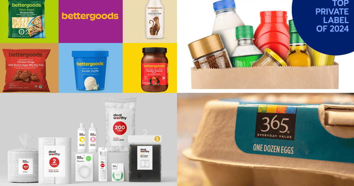 The top new private label grocery lines of 2024