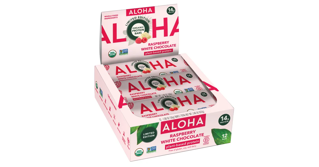 Aloha Raspberry White Chocolate
