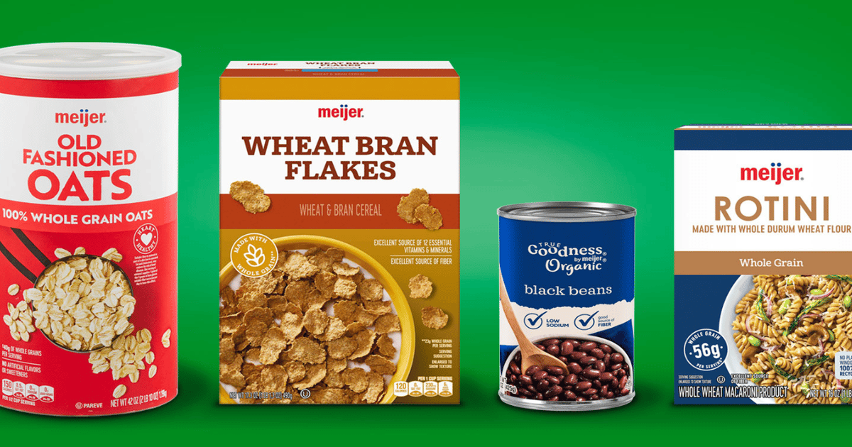 Meijer focuses on fiber with new private-label items
