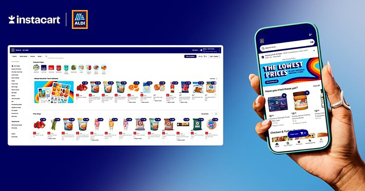 ALDI Launches Redesigned Website With Instacart