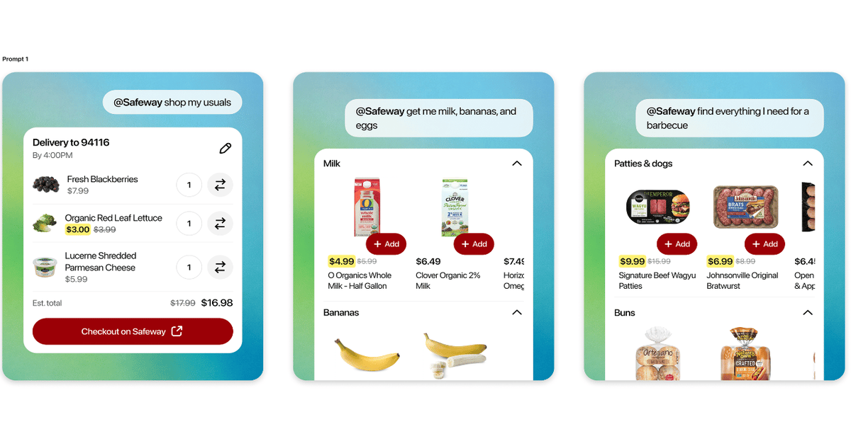 Albertsons offers ChatGPT plugin to enhance grocery shopping