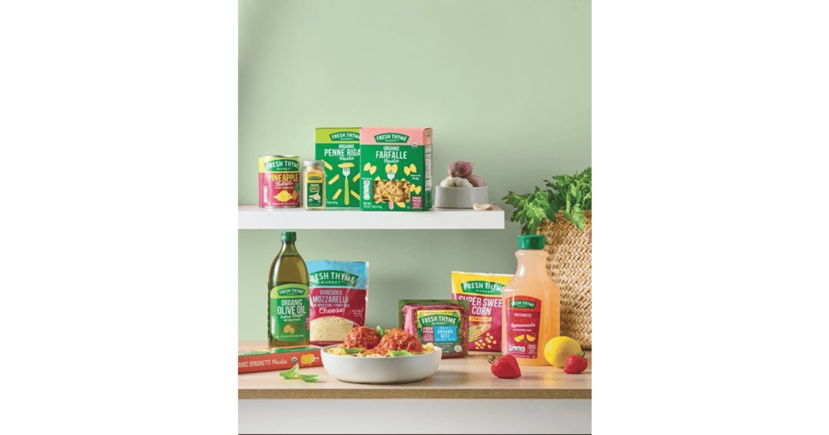 Fresh Thyme Market relaunches private-label portfolio, expands natural and organic offerings