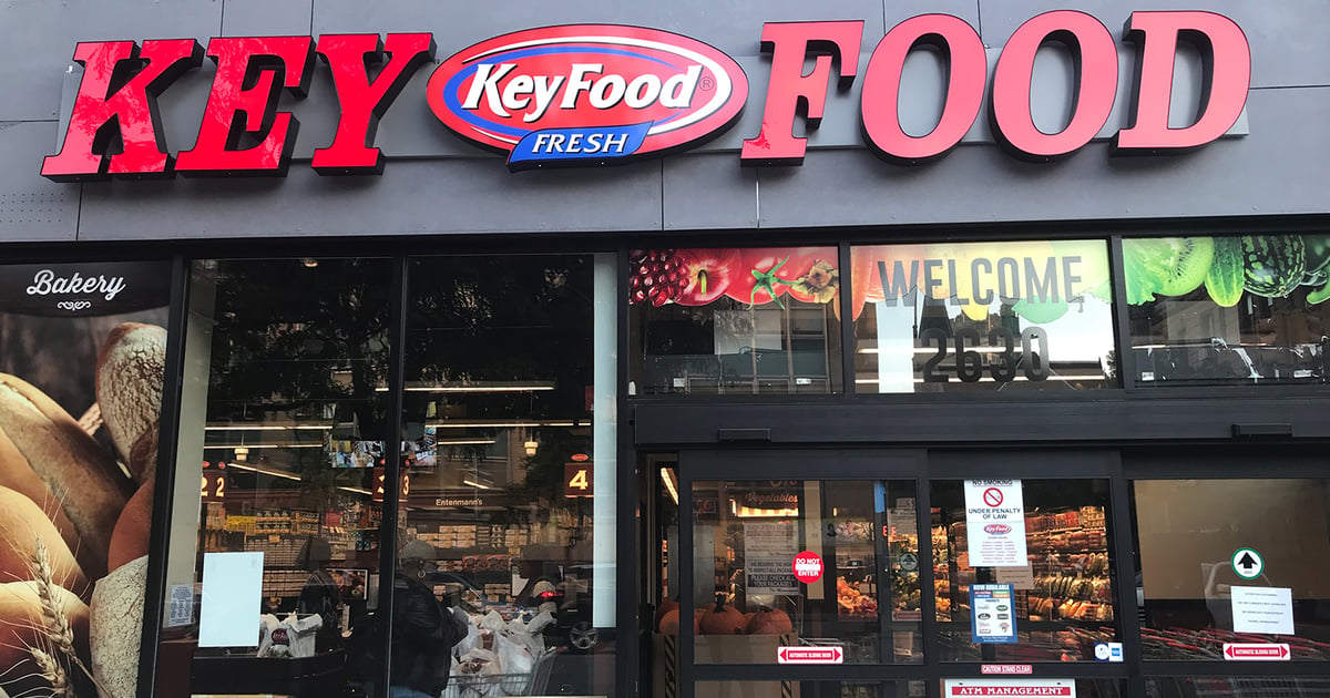 Patsy Conte Key Food Inside Key Food’s new Harlem store