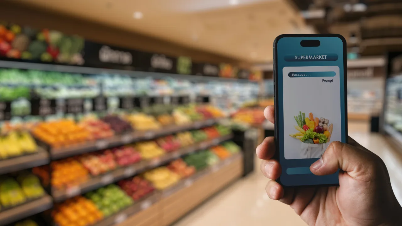 https://www.supermarketnews.com/grocery-technology/ai-is-becoming-a-shopping-channel-report social preview image