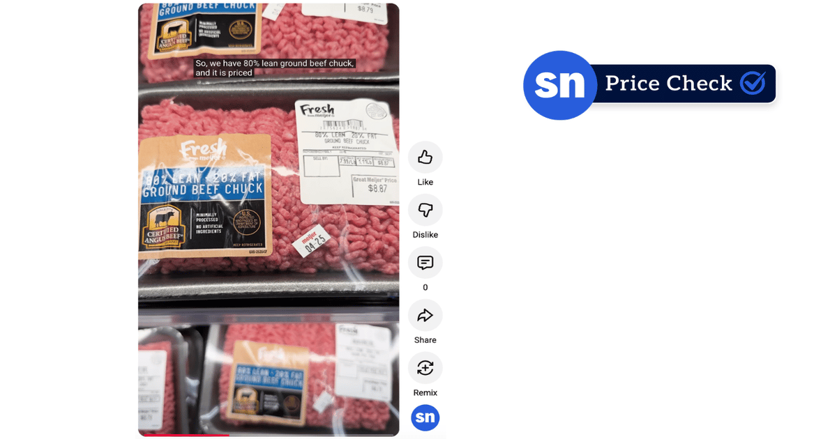 Price Check: Has the price of meat dropped at all?
