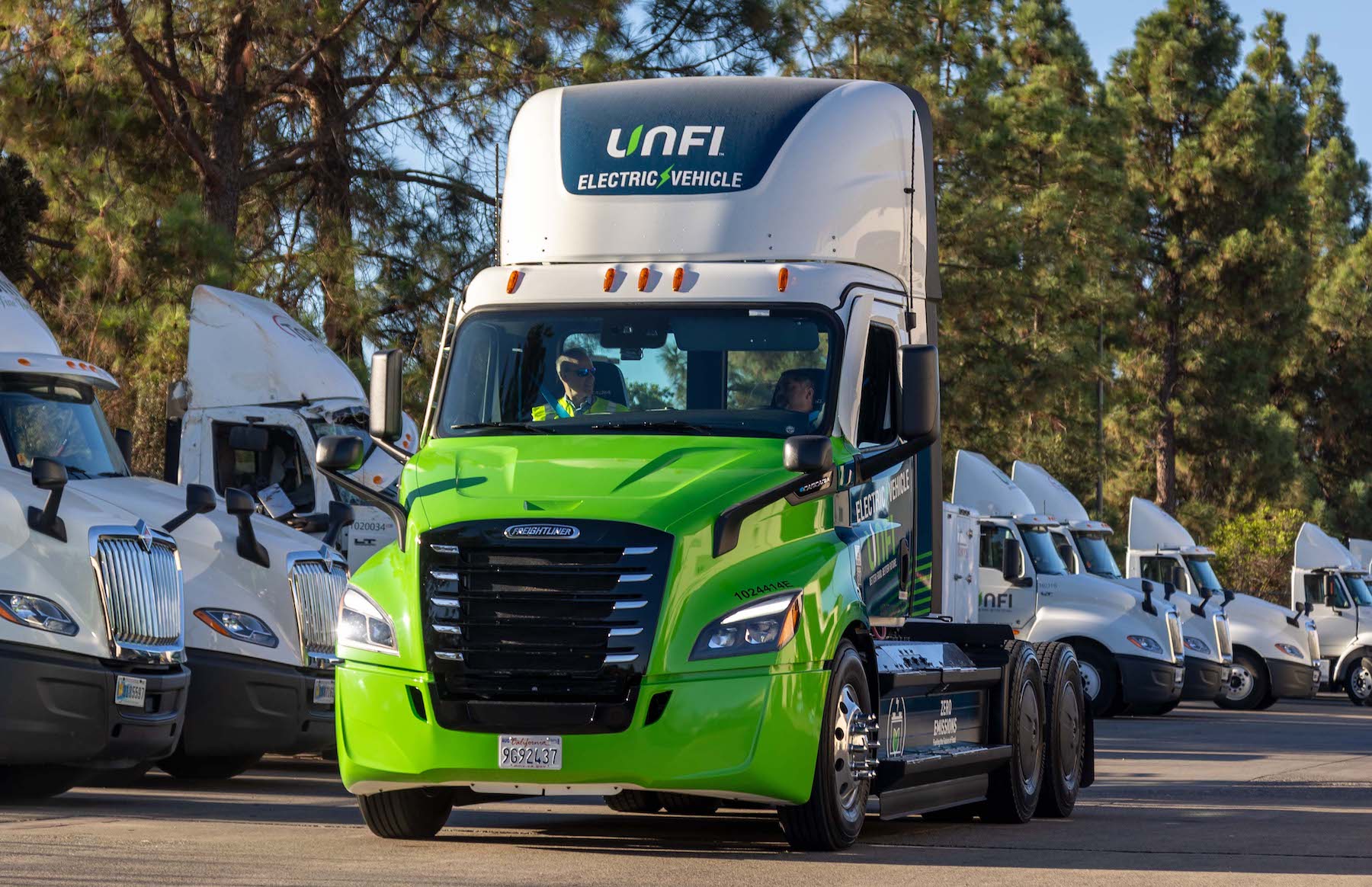 UNFI rolls out zero-emission trucks and cold trailers in Northern ...