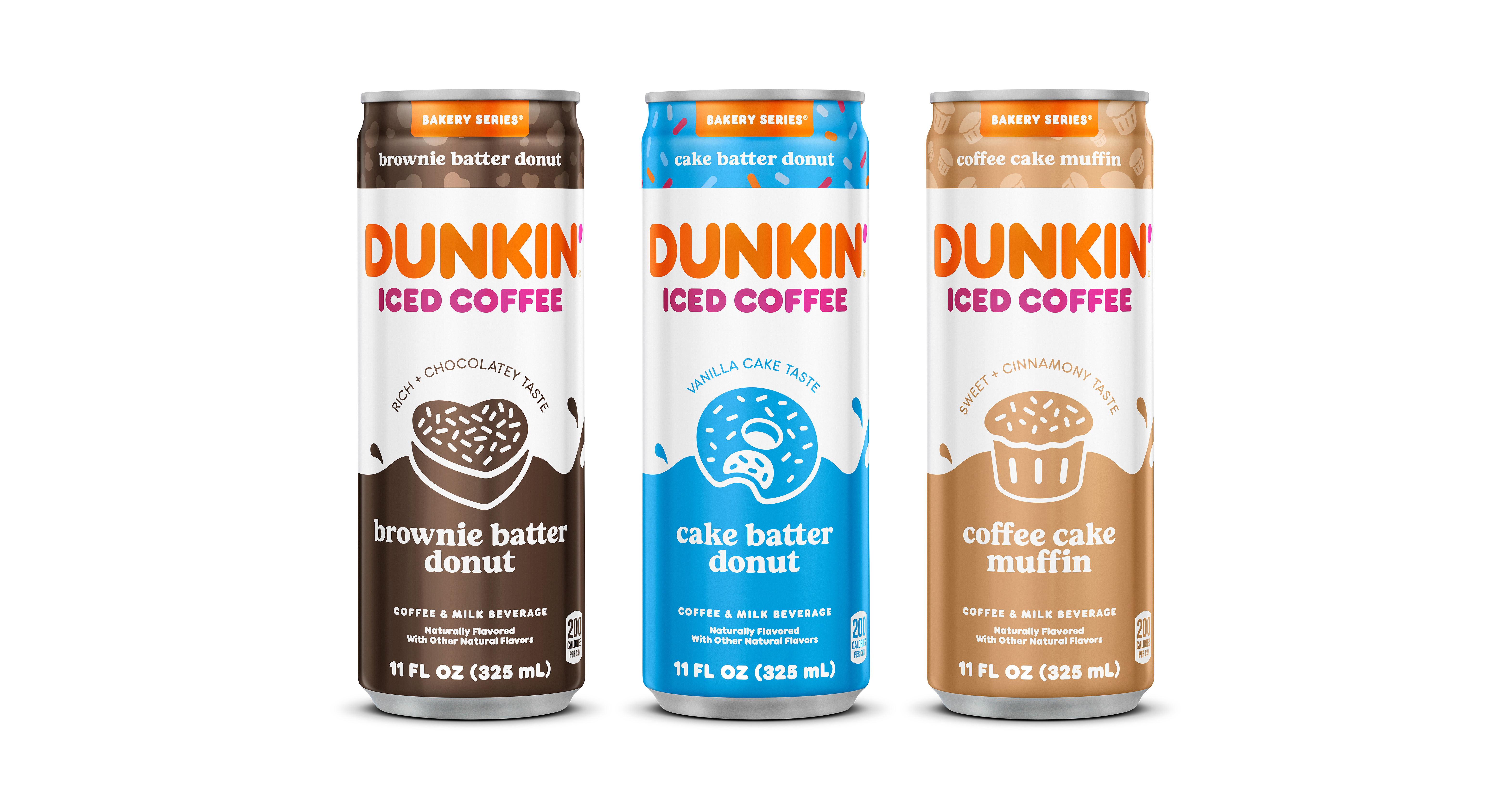 Dunkin Iced Coffee Bakery Series