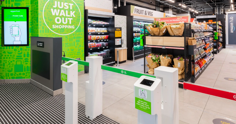 Amazon Fresh store makes its U.K. debut, with cashierless shopping