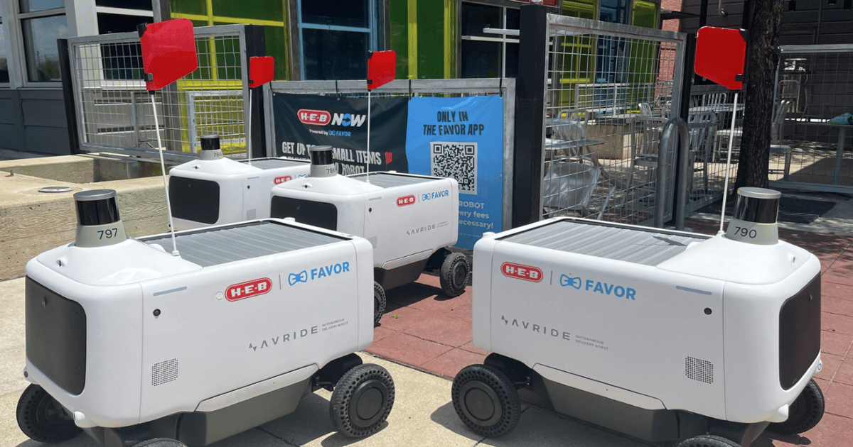 H-E-B launches robot delivery pilot in Austin