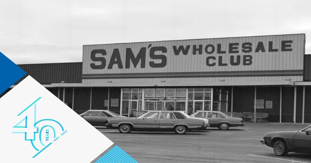 Sam’s Club celebrates its 40th birthday with $10 memberships
