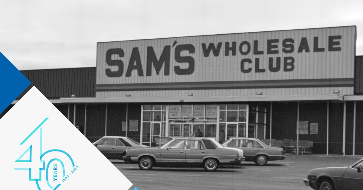 How Many Sam's Sam’s Club celebrates its 40th birthday with $10 memberships