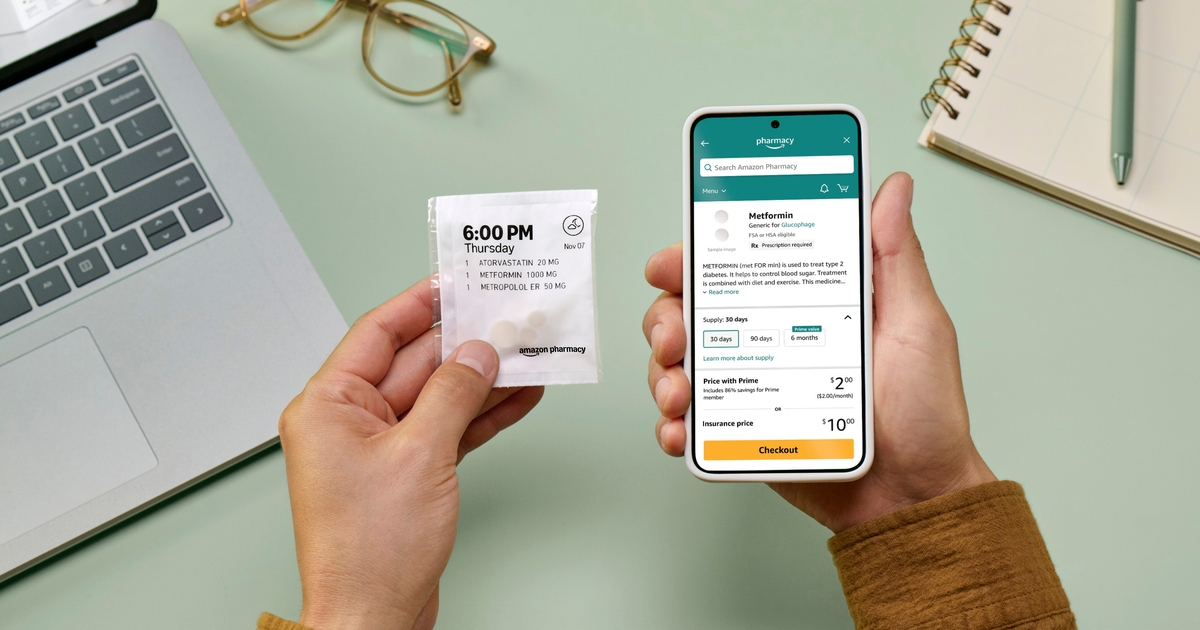 Amazon adds ‘caregiver’ features to pharmacy app