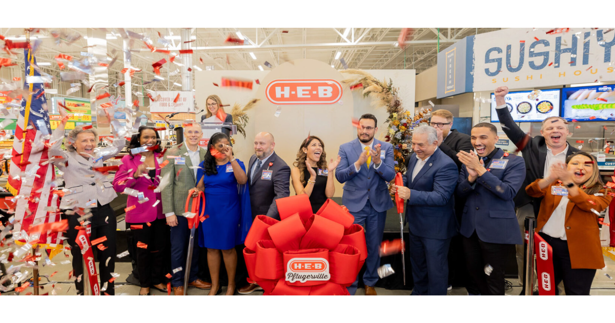 H-E-B opens another store and True Texas BBQ in Austin suburb