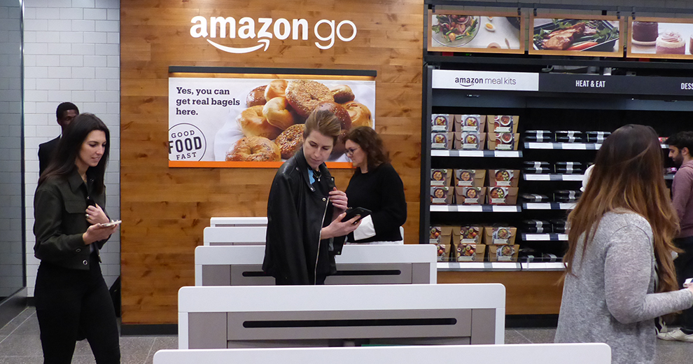Taking a look inside Amazon Go’s first NYC store