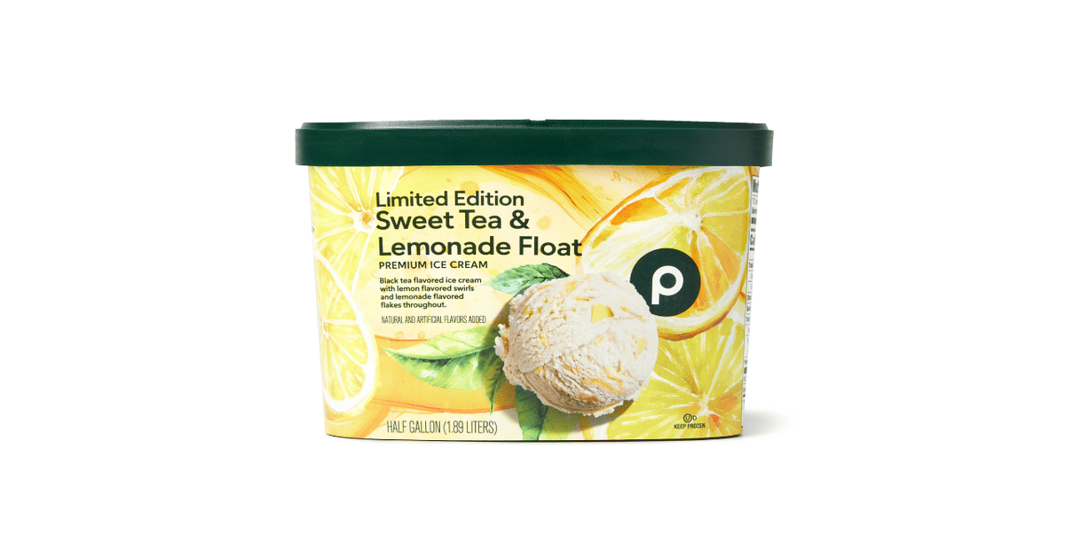 Publix: Ice cream scoops of Arnold Palmers and guava and cheese