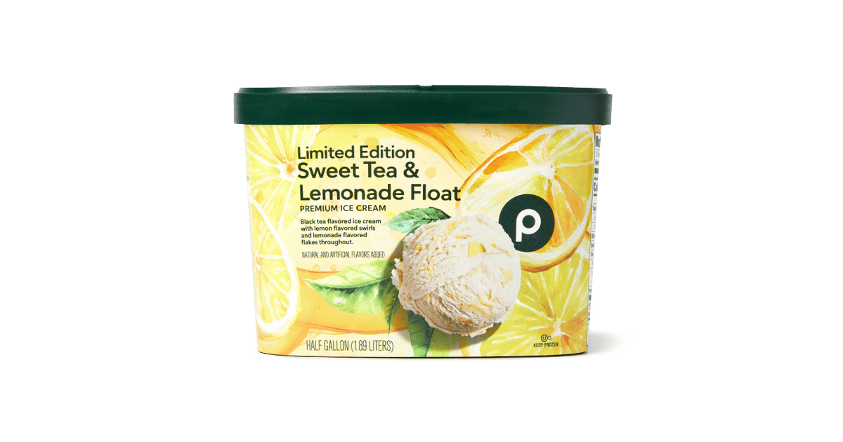 Publix: Ice cream scoops of Arnold Palmers and guava and cheese