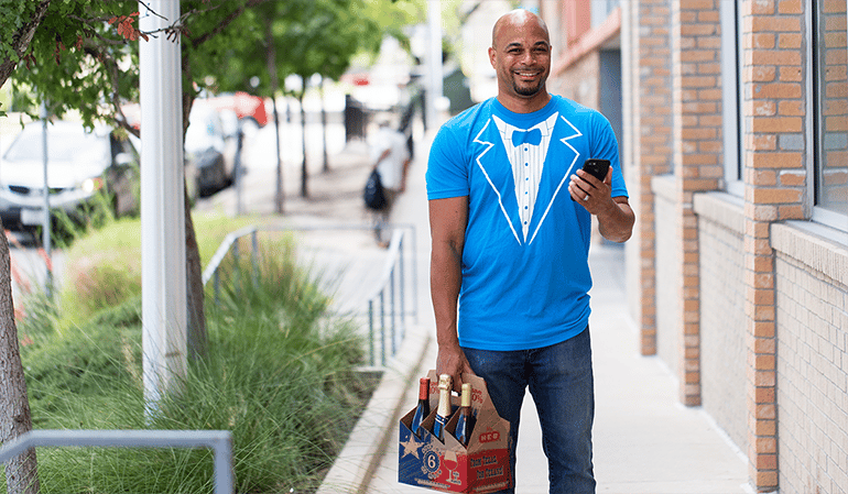 Heberb H-E-B serves up one-hour beer and wine delivery