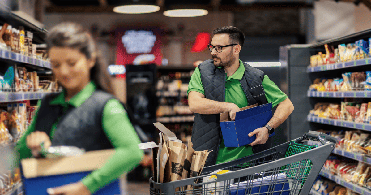 Most grocers are passing tariff costs to customers