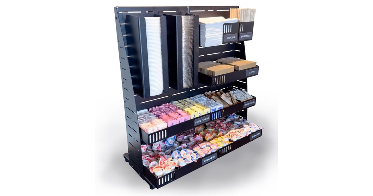 Rectaangular Retail Platform Display PanelRak Retail Merchandising Display System