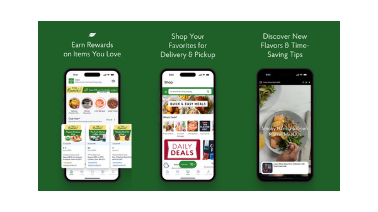 The Fresh Market revamps loyalty program, redesigns app
