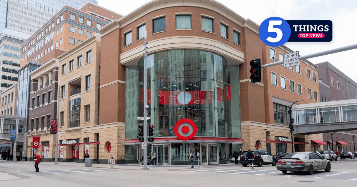 5 things top news: Target still tanking