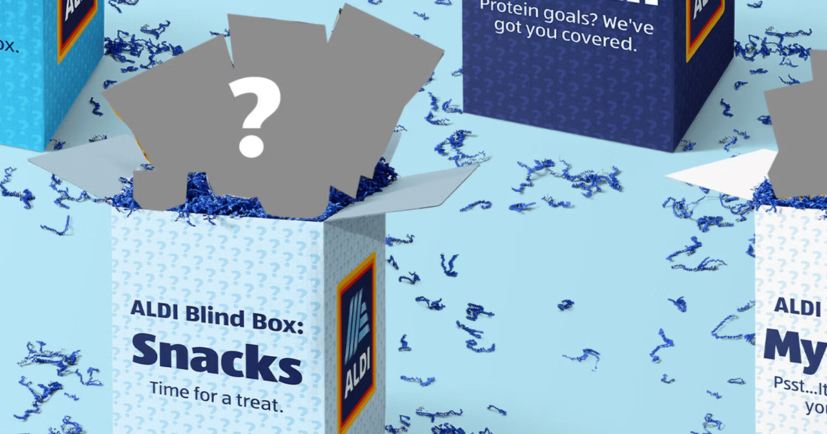 Aldi to Give Away Daily Blind Box Grocery Bundles June 22-25