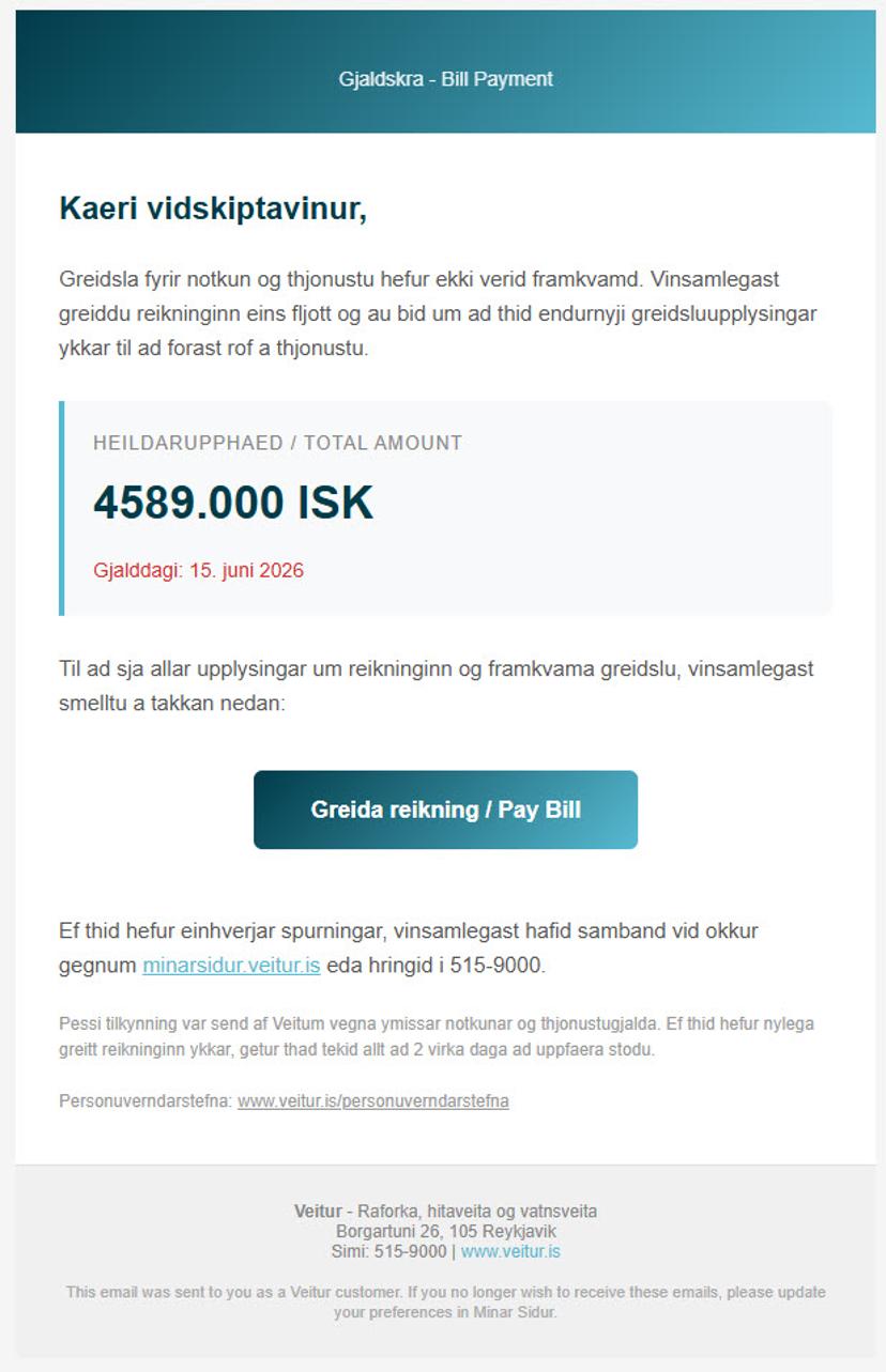 Svikapóstur jún 2026
