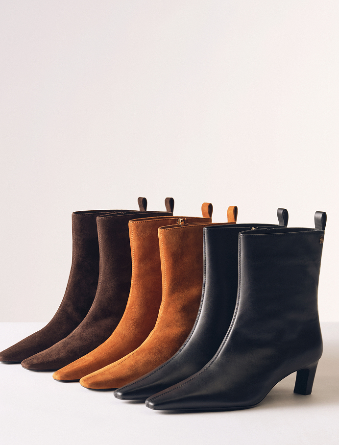 stiefel aus wildleder