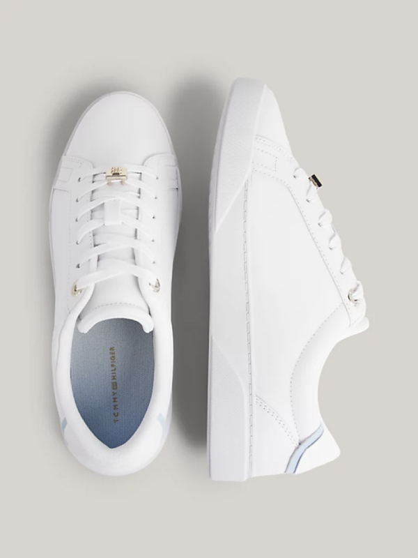 Witte sneakers best sale leer dames