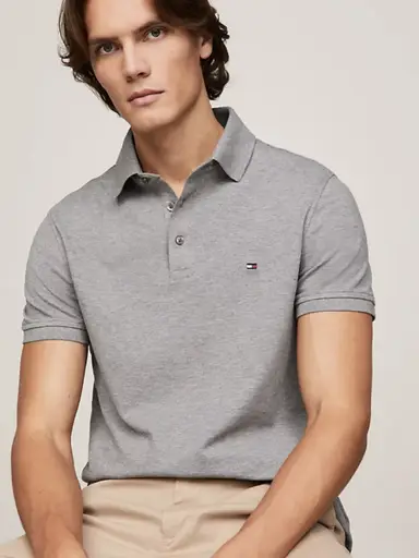 Tommy Hilfiger Polo shirt regular fit white - RICORDI