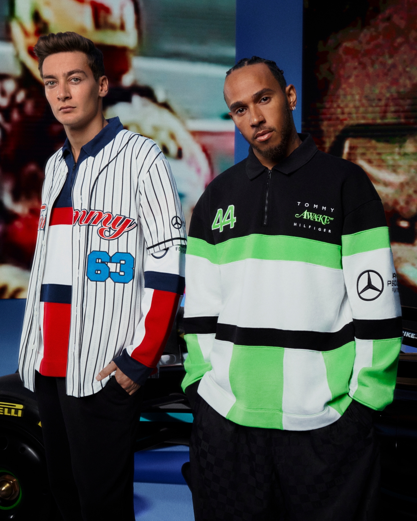 tommy x lewis hamilton t shirt