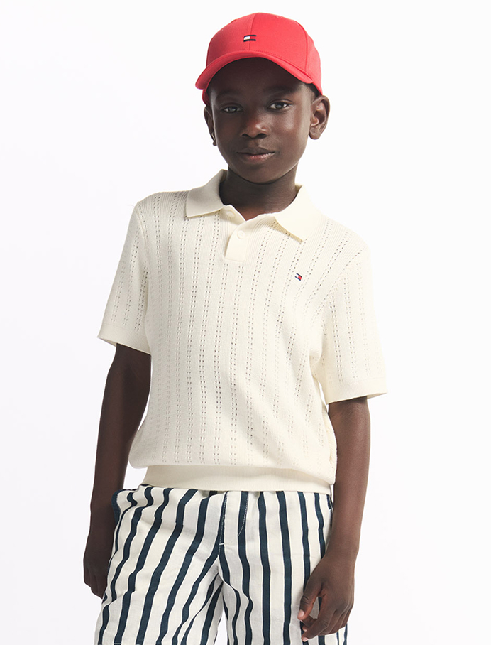 Classic Oversized Fit Poplin Shirt | Beige | Tommy Hilfiger