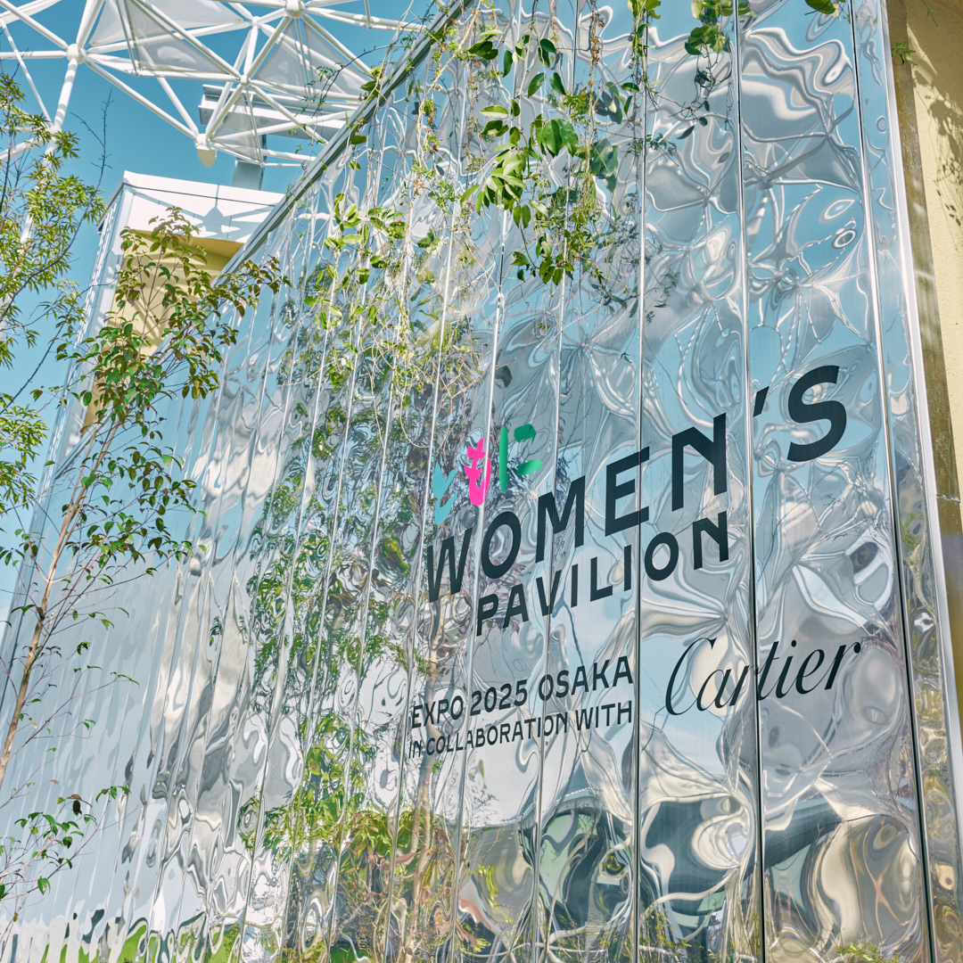【超激レア】万博2025 女性館　カルティエ　非売品ピンバッジ　大阪関西 カルティエ、2025年大阪・関西万博にて ウーマンズ パビリオン