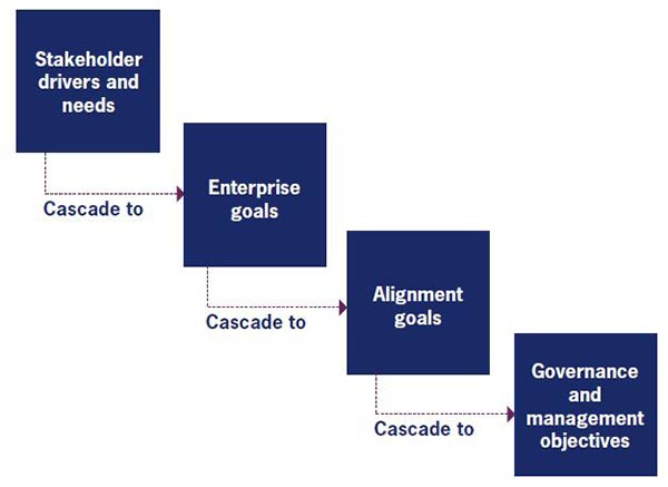 Figure 6.3 COBIT Goals Cascade