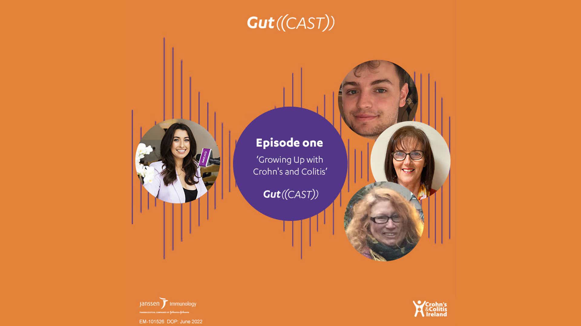 Season three episode one of the Gutcast series named "Growing Up with Crohn's and Colitis"