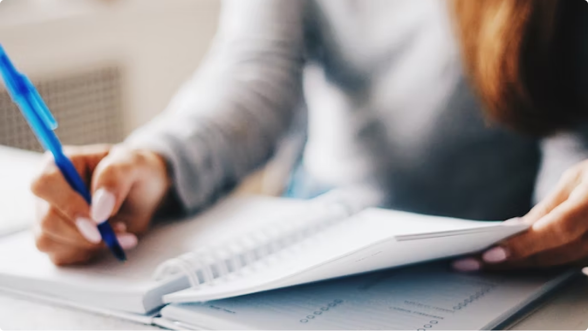 Anteckningar i block