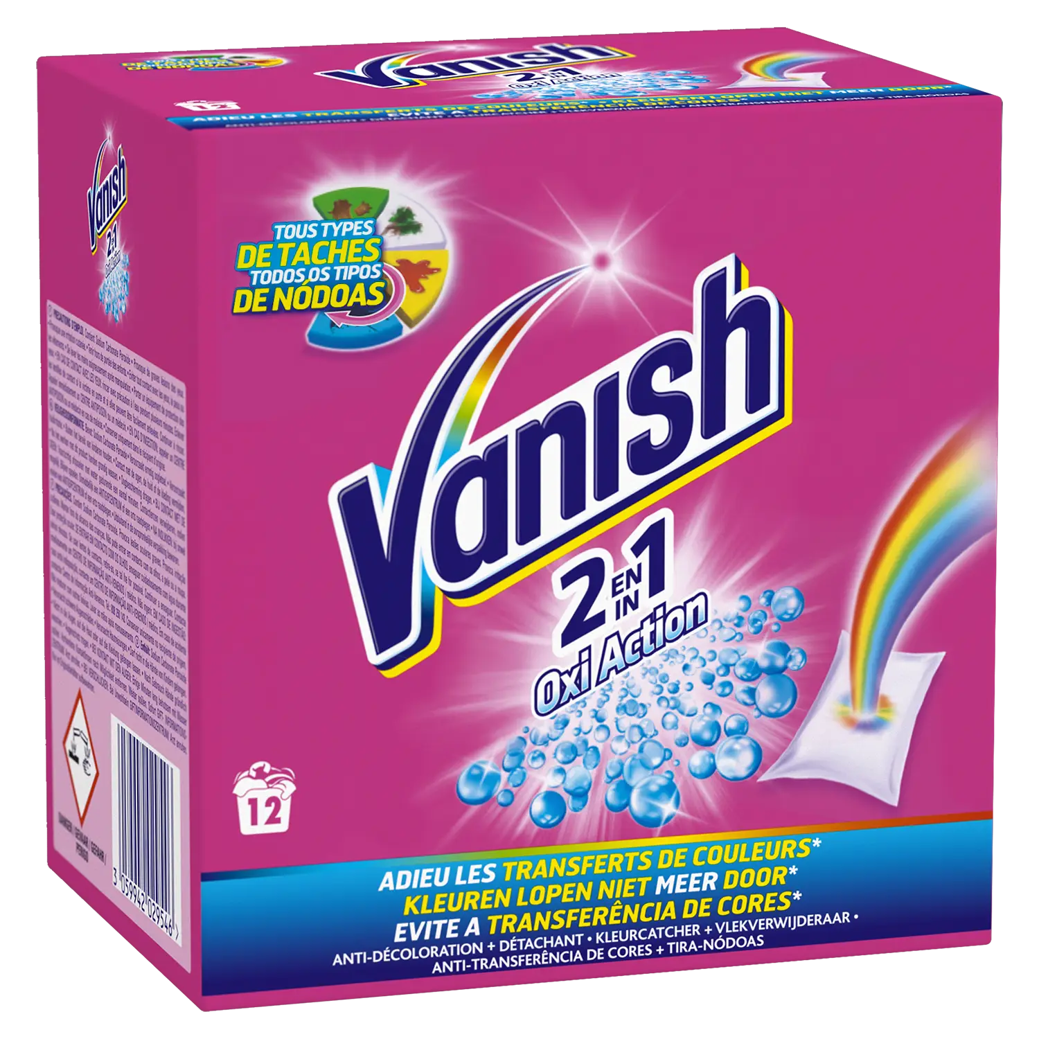 Vanish Sachet Anti Decoloration, x12