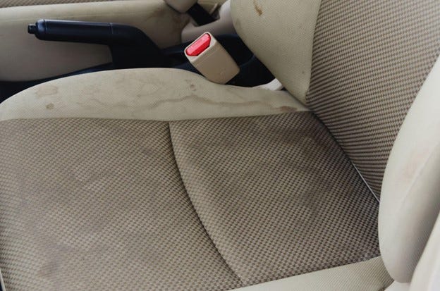 How to Clean a Car Seat Stain