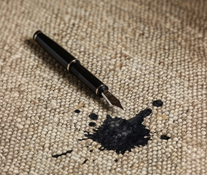 Halıdaki Mürekkep Lekesi Nasıl Çıkar?