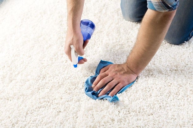 How to remove Markers from carpet