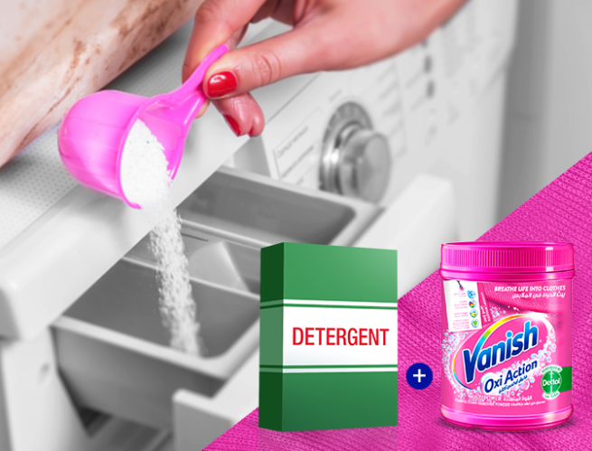 STAINS REMOVED BY VANISH Vanish safely removes tough stains that detergent alone cannot. Need help with a specific stain? Visit our laundry guide.