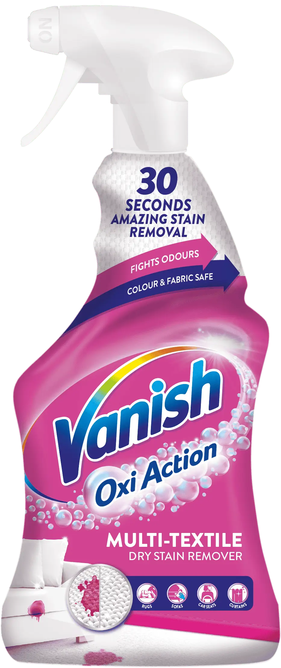 Vanish Oxi Action sprej na čištění koberců 500ml