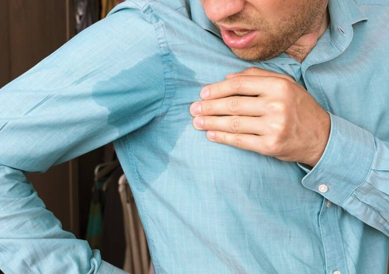 Taches de transpiration 