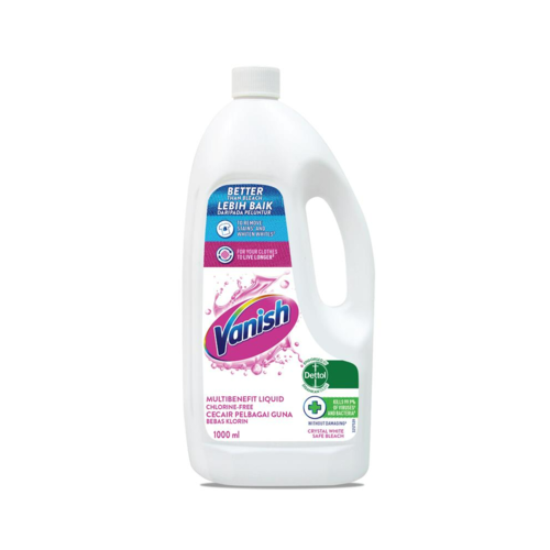 Vanish Crystal White Fabric Stain Remover Liquid