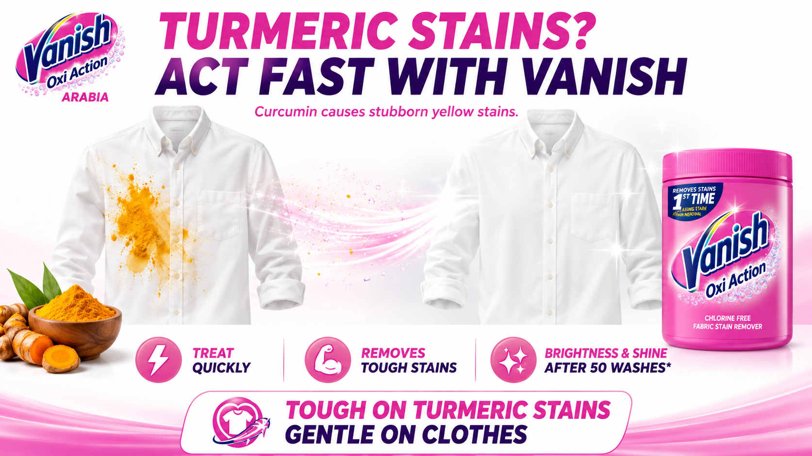Remove Turmeric Stains from Clothes