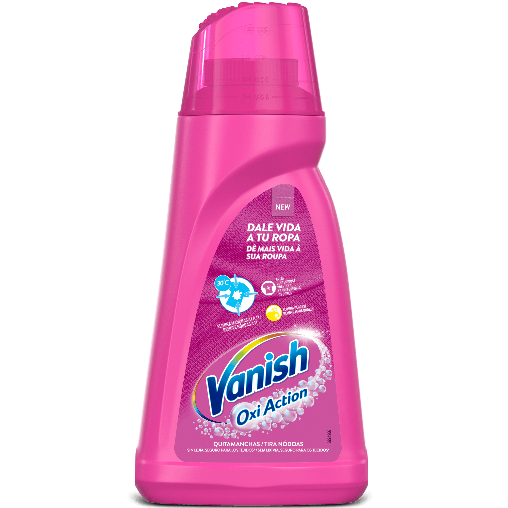 Quitamanchas sin Lejía Vanish Oxi Action Gel | Vanish ES